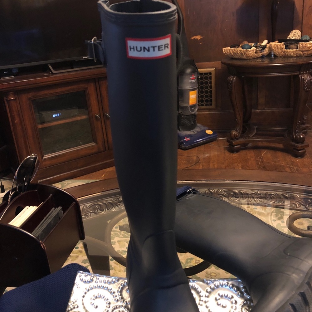 Hunter rain boots